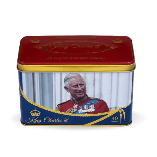 King Charles Royal Tea Caddy Coronation 2023 Gift