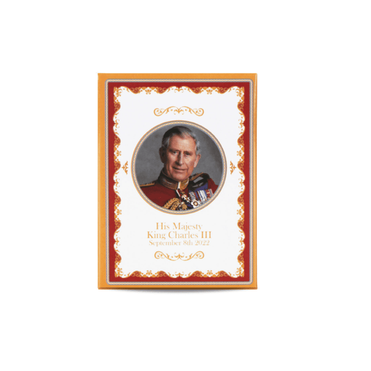 King Charles Royal Magnet Coronation Gift Souvenir