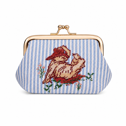 Paddington Bear Classic Mmmm Marmalade Tapestry Coin Purse – Blue