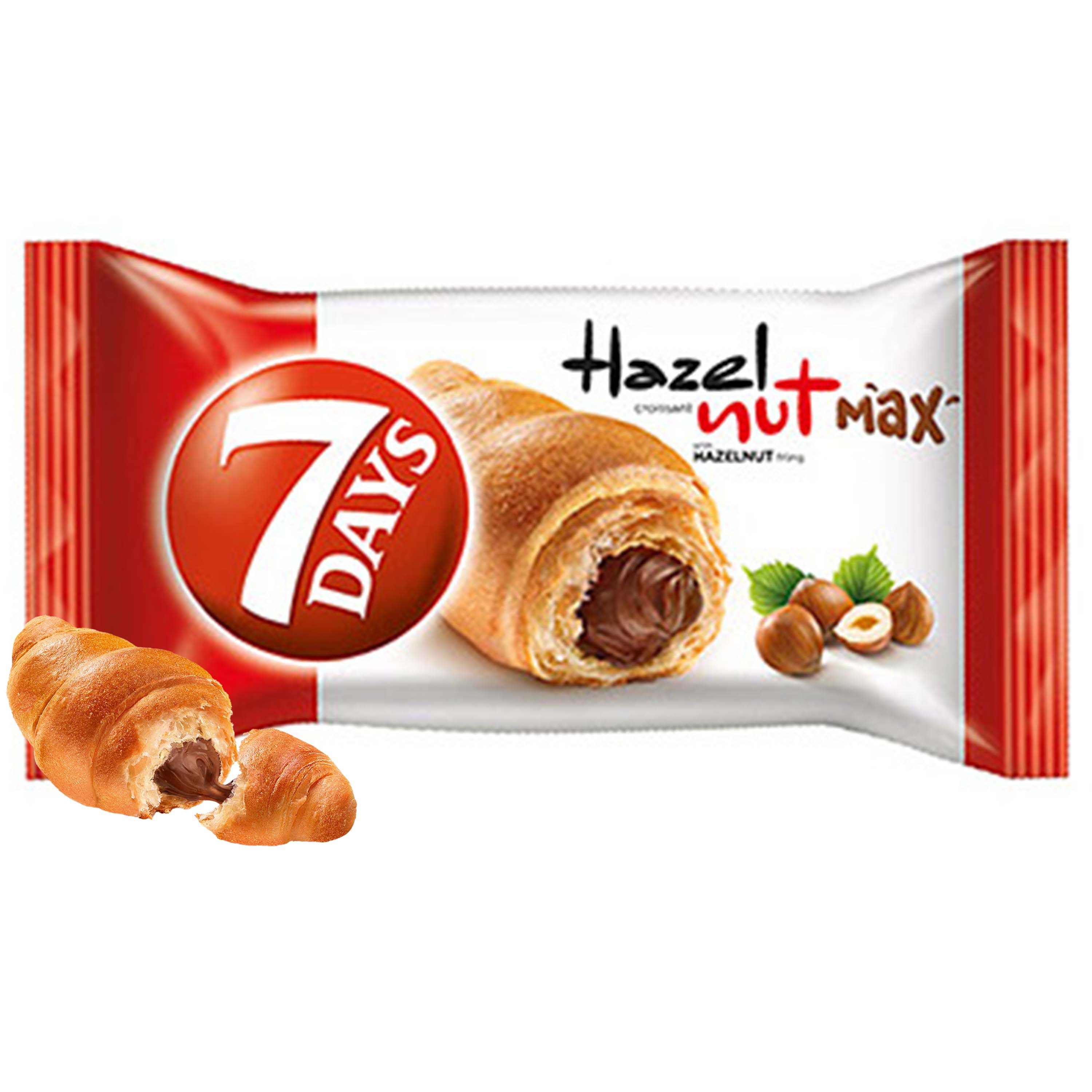 7 Days Croissant Hazelnut Max 80g British Gift Shop