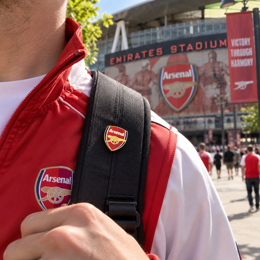 Arsenal FC Crest Enamel Pin Badge – Official Licensed Product