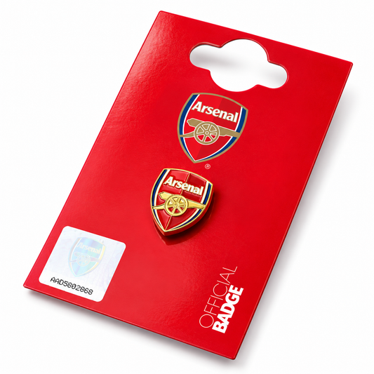 Arsenal FC Crest Enamel Pin Badge – Official Licensed Product