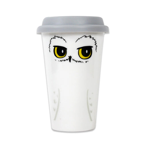 Hedwig Ceramic Travel Mug - Harry Potter Gifts