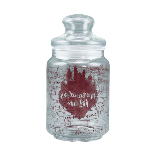 Harry Potter Marauder’s Map Glass Candy Jar – 750ml — supplier product view 2.