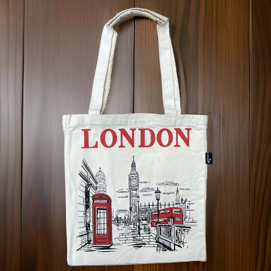 London City Road Tote Bag - London Souvenirs