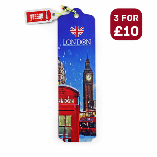 London Souvenir Bookmark - Design 11 - London Souvenirs