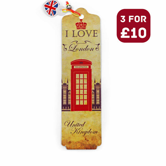 London Souvenir Bookmark - Design 15 - London Souvenirs