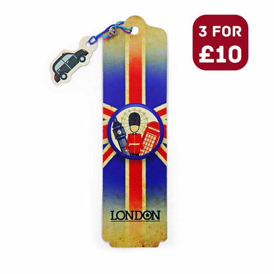 London Souvenir Bookmark - Design 20 - London Souvenir Bookmark