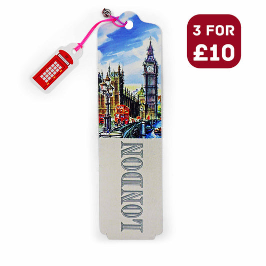 London Souvenir Bookmark - Design 23 - British Souvenirs