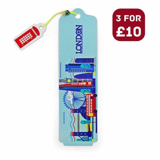 London Souvenir Bookmark - Design 5 - London Gifts