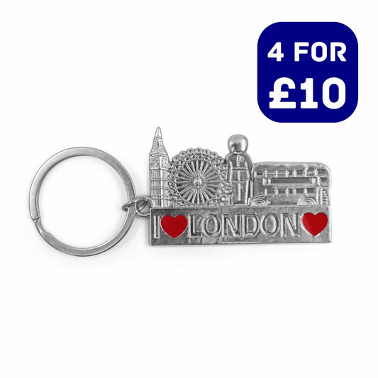 London Souvenir Keyring - Design 6 - Souvenir Keyring