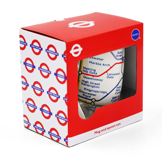 London Underground Mug & Spoon Set