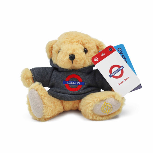 London Underground Teddy Bear London Dark Grey Edition