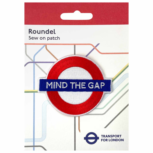 TFL Sew on Patch - Mind The Gap - London Souvenirs