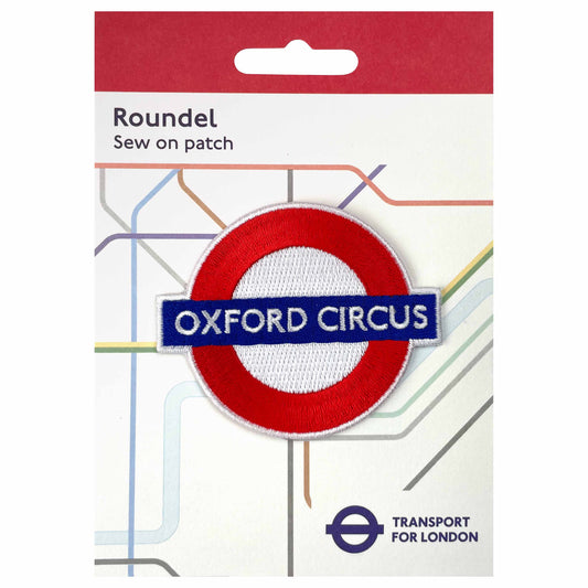 TFL Sew on Patch - Oxford Circus - London Souvenirs