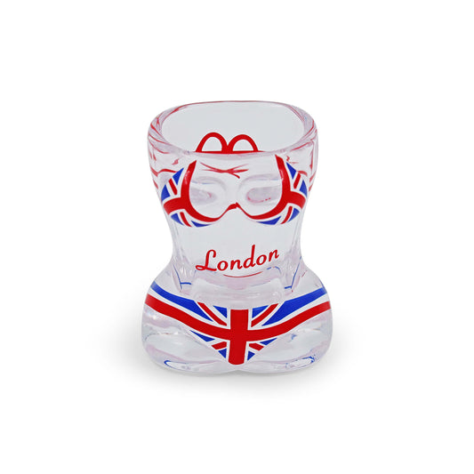Union Jack Bikini Shot Glass