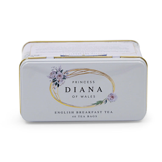 Diana, Princess Of Wales English Breakfast Teabags Tin