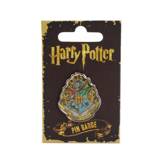 Harry Potter Hogwarts Crest Pin Badge