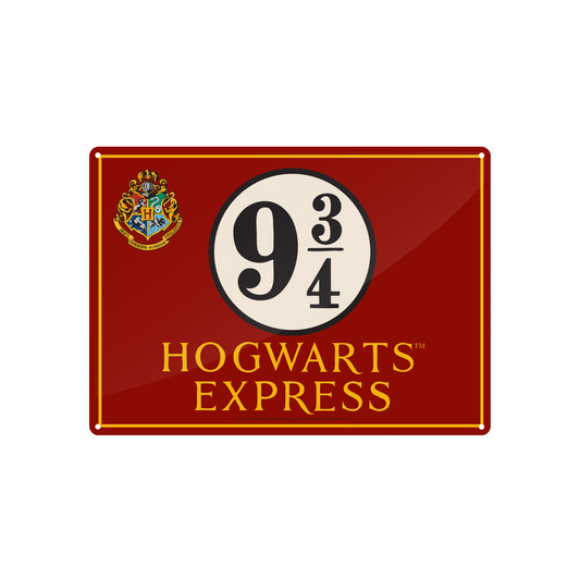 Platform 9 3/4 Tin Sign