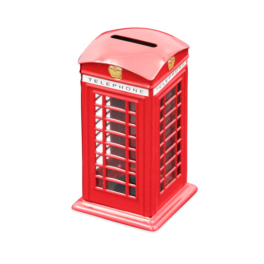 London Telephone Box Piggy Bank Money Box