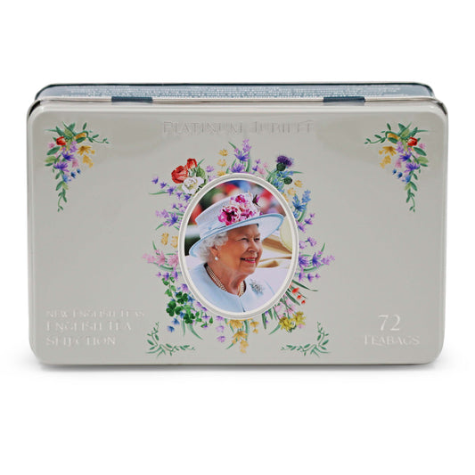 Queen Elizabeth Platinum Jubilee 2022 72 Teabags Selection