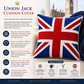Union Jack Woven Tapestry Cushion Cover 45cm