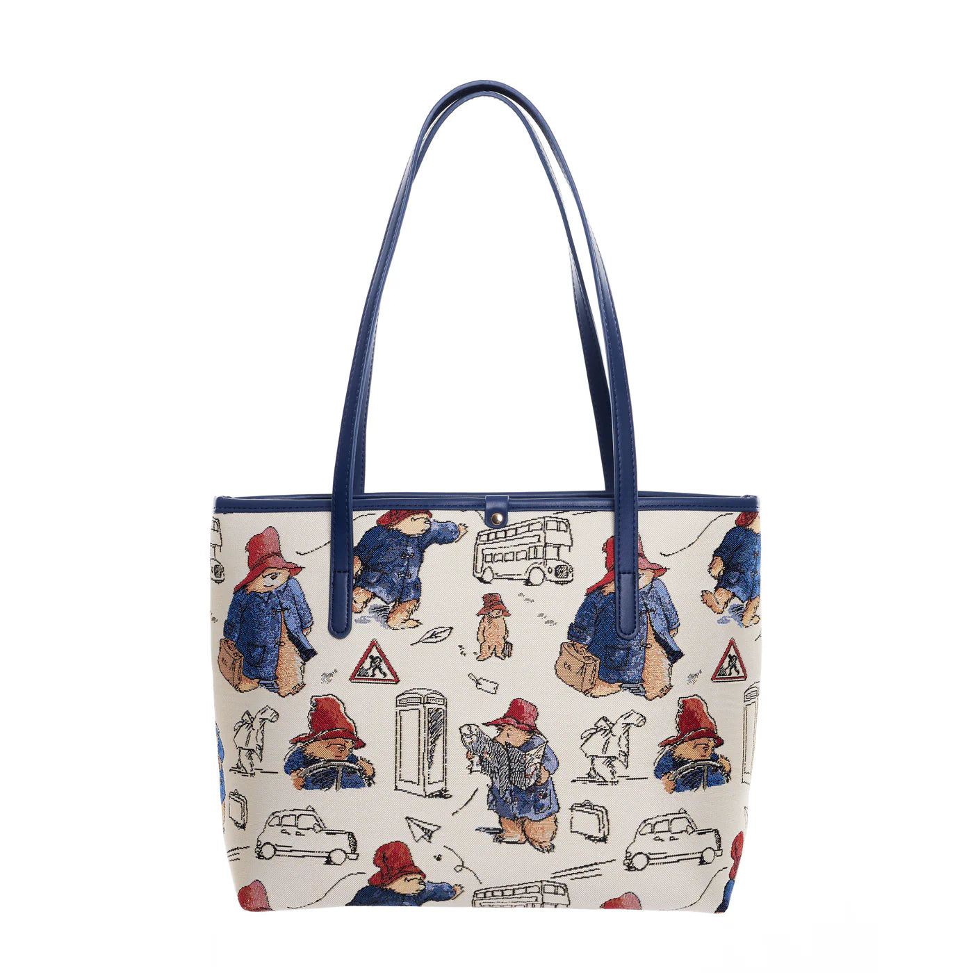 Paddington Bear Tapestry College Tote Bag – Official Peggy Fortnum Design Shoulder Bag