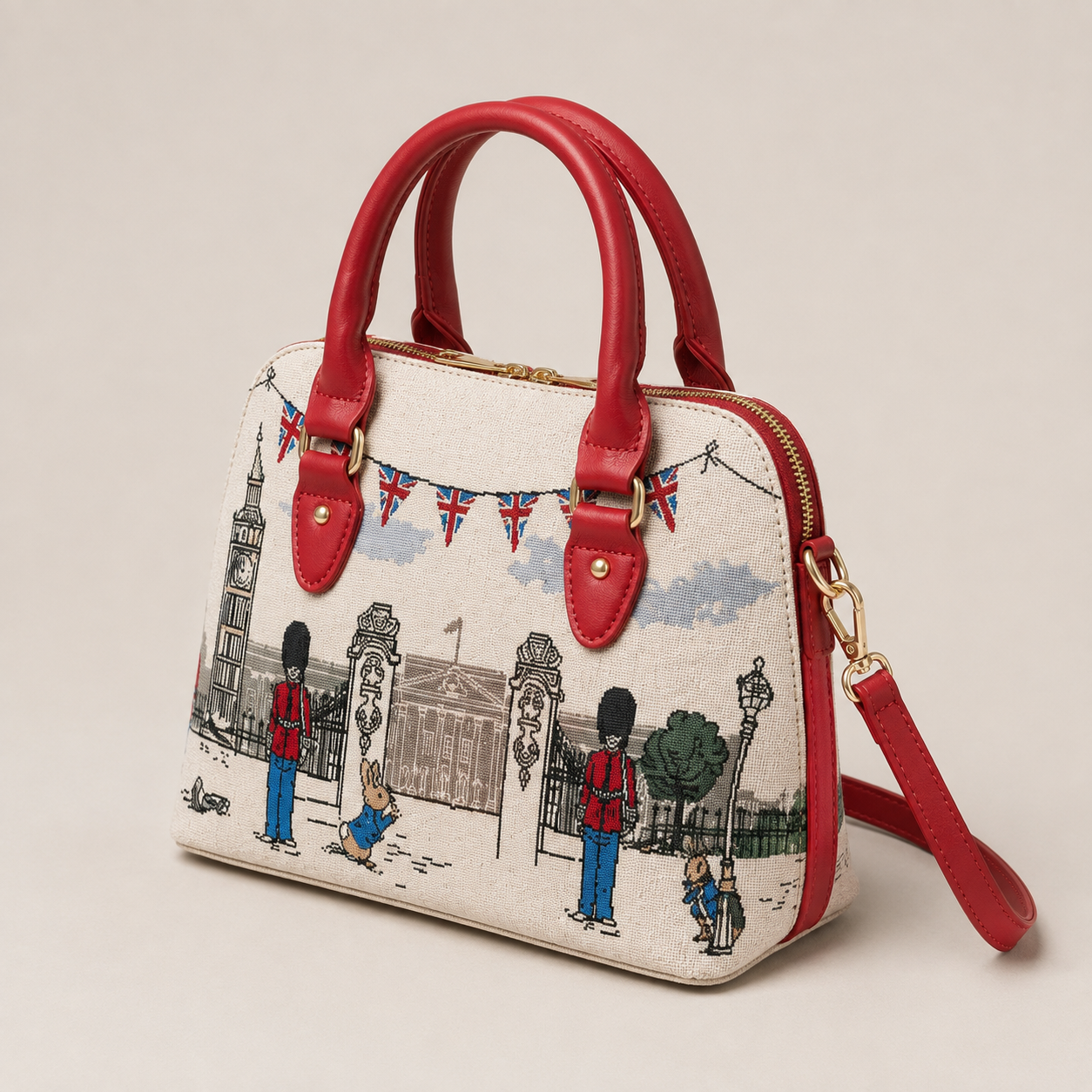 Beatrix Potter™ Peter Rabbit Victorian London Tapestry Handbag