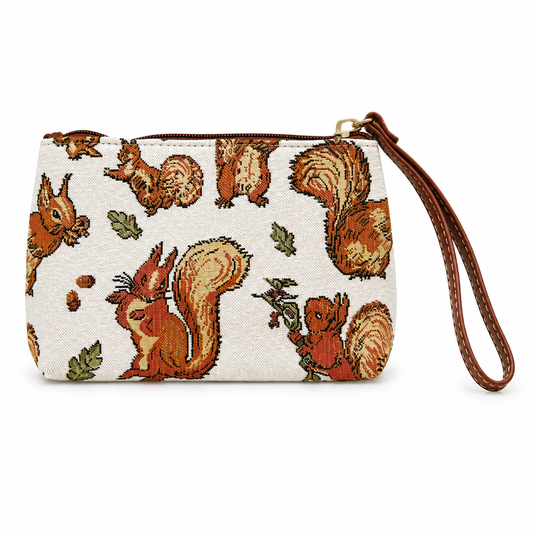 Squirrel Nutkin Tapestry Wristlet Pouch – Beatrix Potter