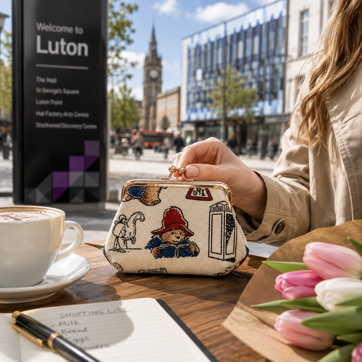 Paddington Bear™ Tapestry Coin Purse – Double Frame Clasp