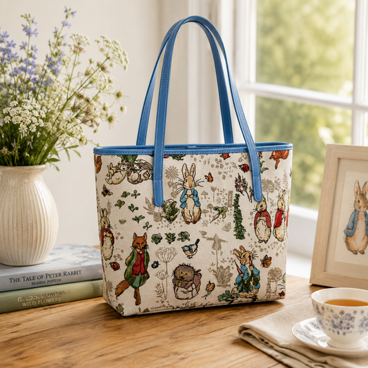 Peter Rabbit Classic Tapestry Shoulder Tote Bag – Beatrix Potter