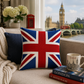 Union Jack Woven Tapestry Cushion Cover 45cm