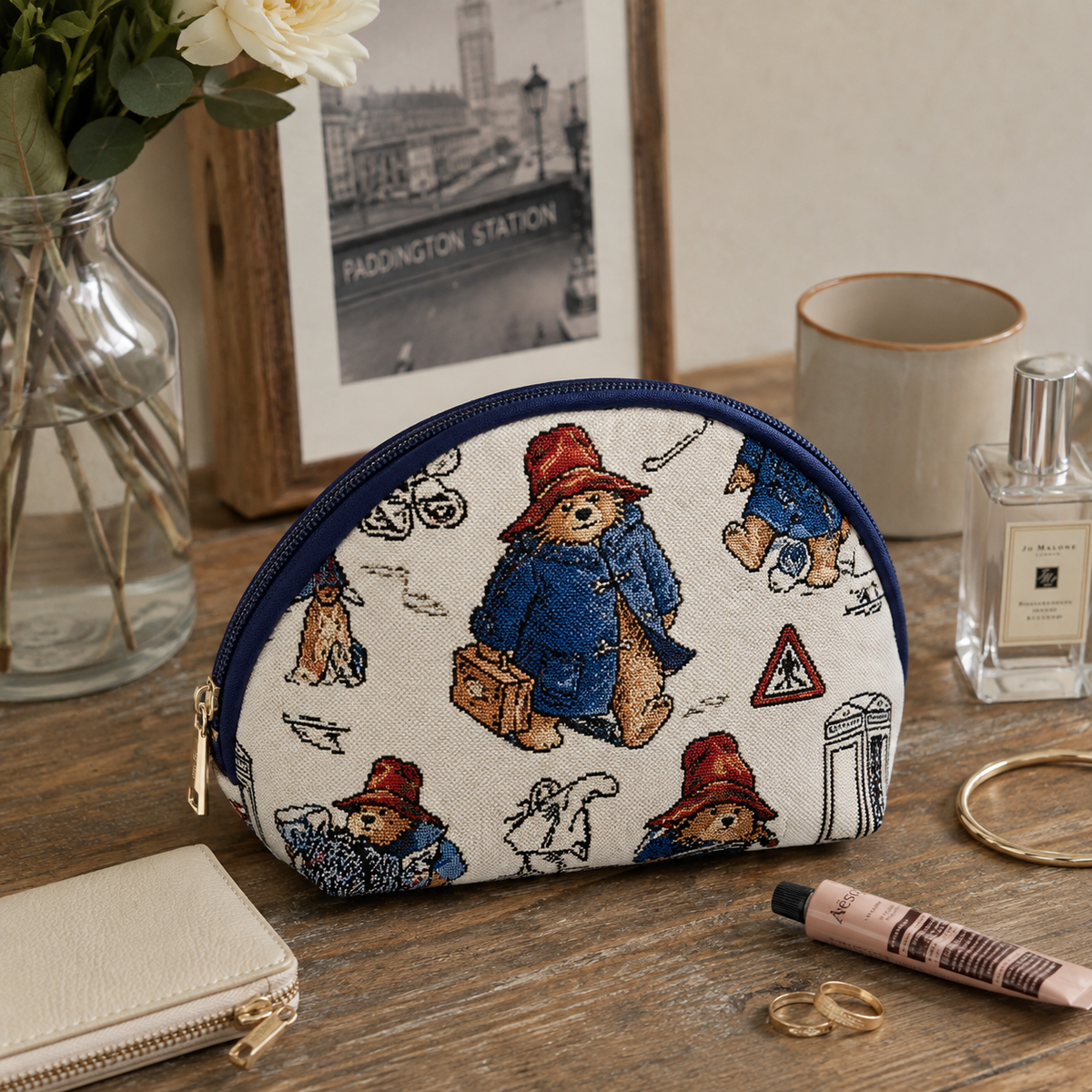 Paddington Bear™ Tapestry Cosmetic & Makeup Bag