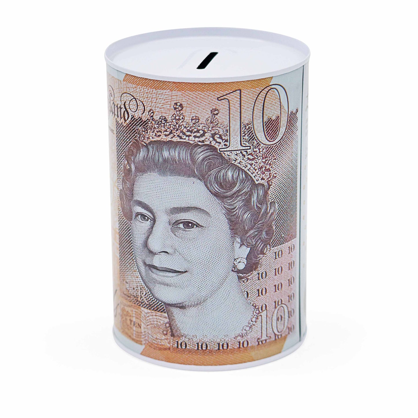 10 Pound Note Money Tin - Piggy Bank Box - British Gifts