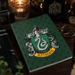 Slytherin A5 Softcover Notebook – Green Serpent Crest Journal for School, Work & Daily Notes