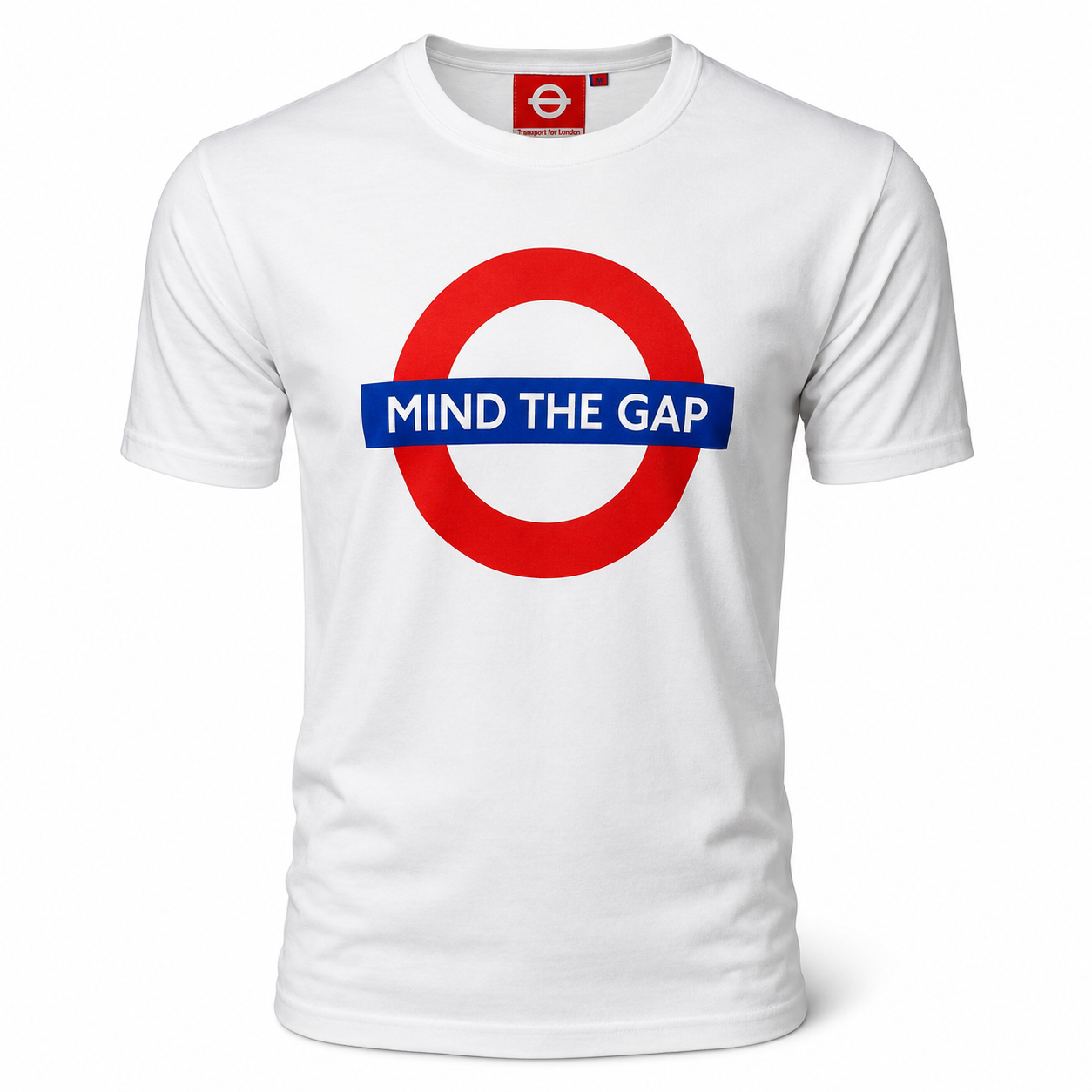 London Underground Mind the Gap Unisex T-Shirt – White