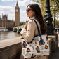 Paddington Bear™ Tapestry College Tote Bag – Official Peggy Fortnum Design Shoulder Bag