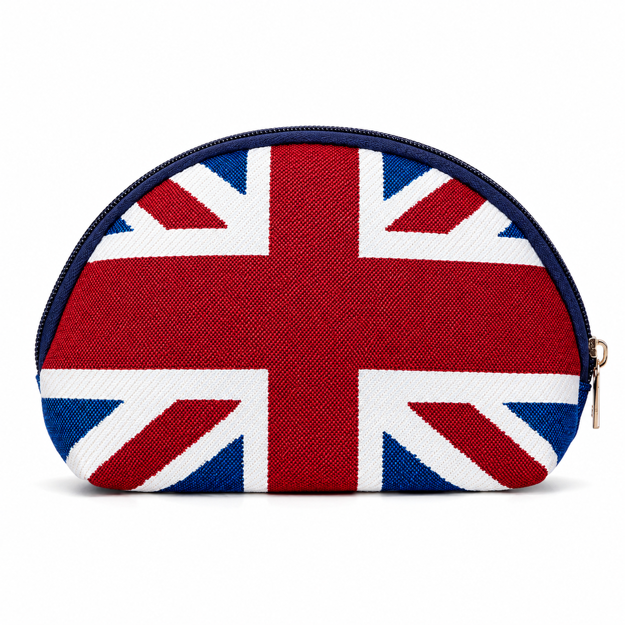 Union Jack Woven Tapestry Cosmetic Bag