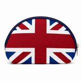 Union Jack Woven Tapestry Cosmetic Bag