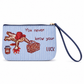 Paddington Bear Classic Mmmm Marmalade Tapestry Wristlet Bag – Blue