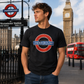 Underground Distressed Roundel Black T-Shirt