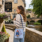 Paddington Bear Classic Mmmm Marmalade Tapestry Crossbody Bag – Blue