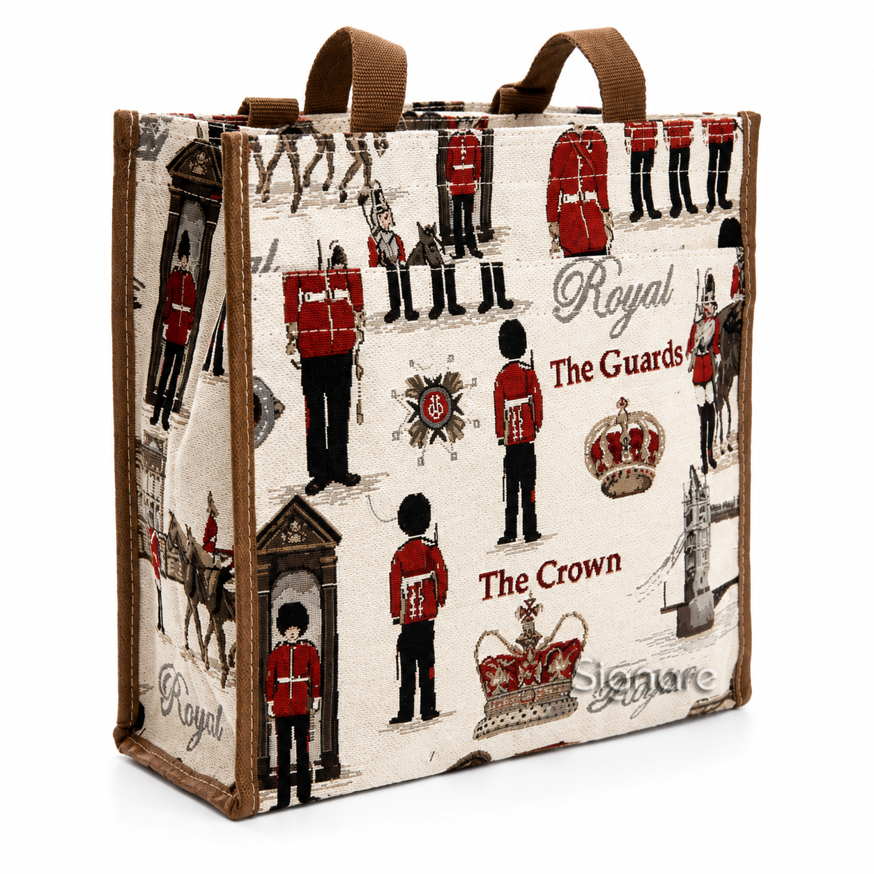 Royal Guard London Woven Tapestry Shopper Bag