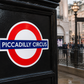 Piccadilly Circus London Underground Waterproof Vinyl Sticker