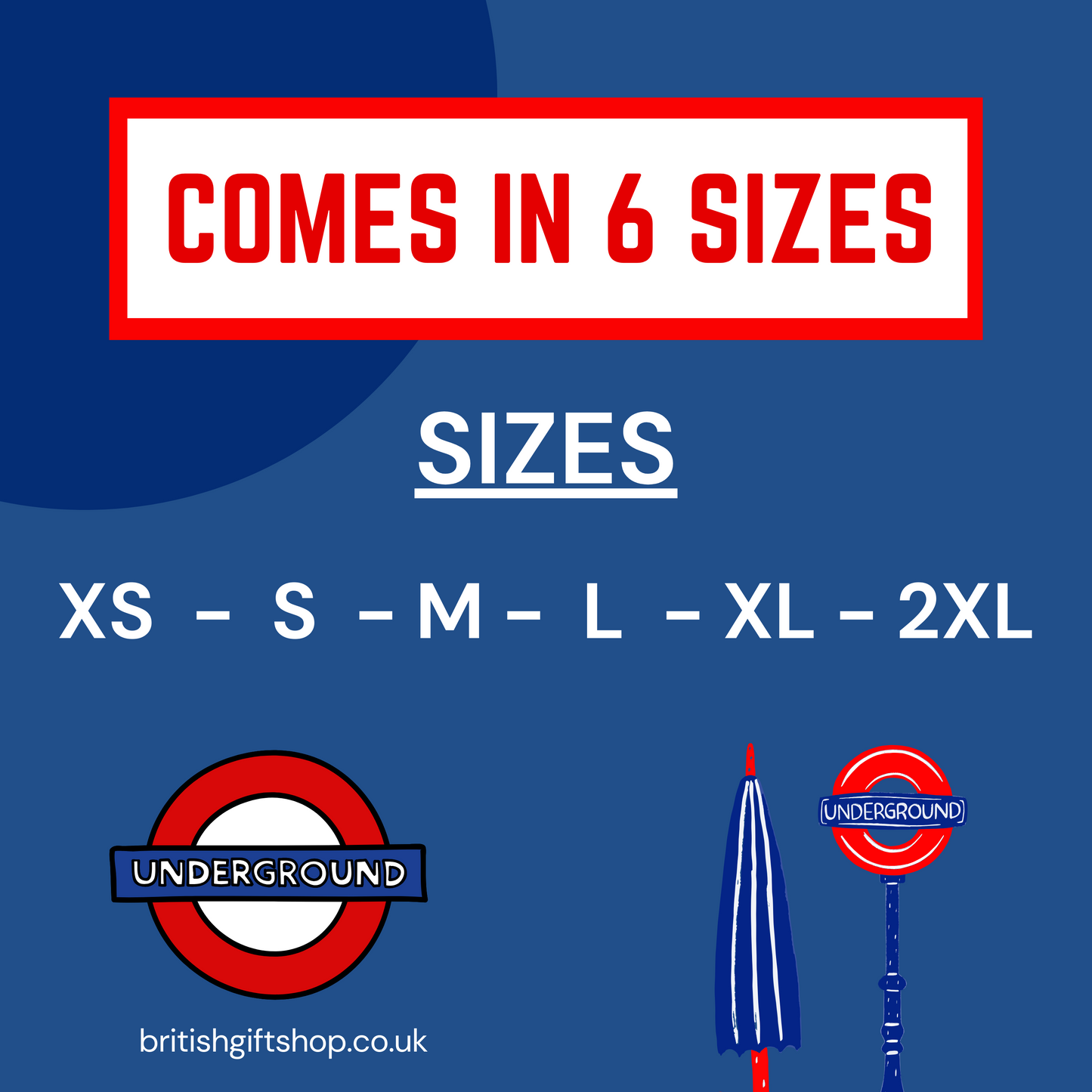 London Underground Navy and Maroon Sweatshirt - Unisex - British Souvenirs