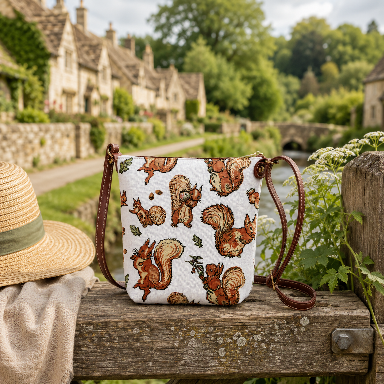 Beatrix Potter™ Classic Peter Rabbit Tapestry Crossbody Sling Bag