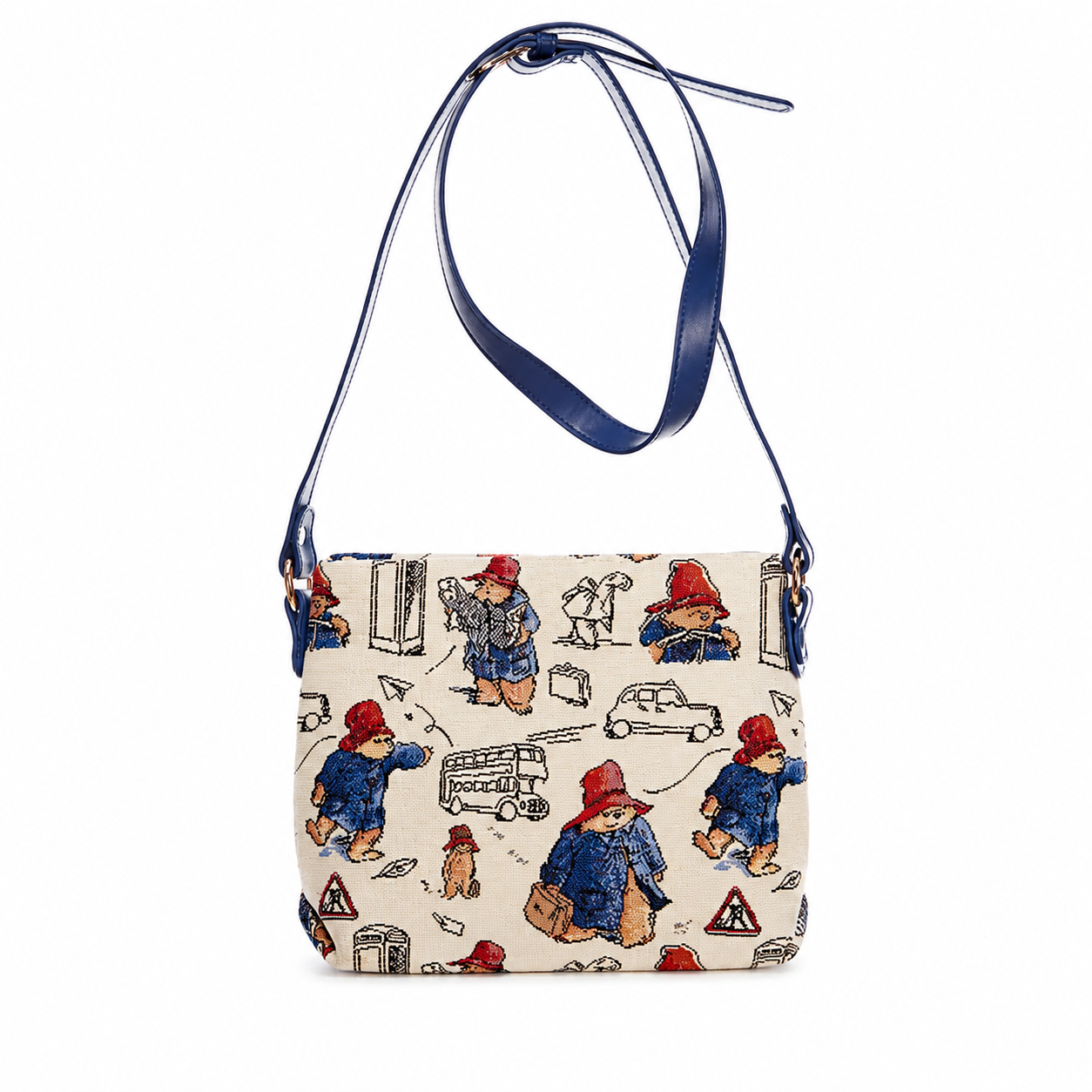 Paddington Bear™ Crossbody Satchel – Woven Tapestry Shoulder Bag