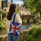 Beatrix Potter™ Peter Rabbit Union Jack Woven Tapestry Tote Bag