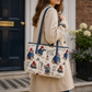 Paddington Bear Tapestry College Tote Bag – Official Peggy Fortnum Design Shoulder Bag
