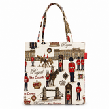 Royal Guards London Tapestry Rope Handle Tote Bag